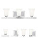 Ridgedale 3 Light 25.25 inch Polished Chrome Bath Vanity Wall Light
