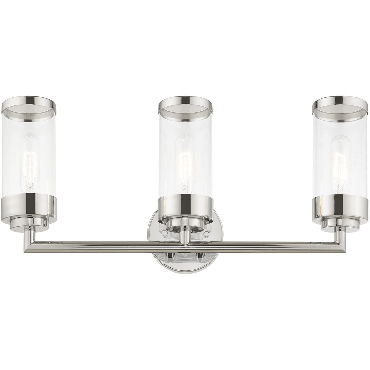 Hillcrest 3 Light 23.5 inch Polished Chrome Bath Vanity Wall Light