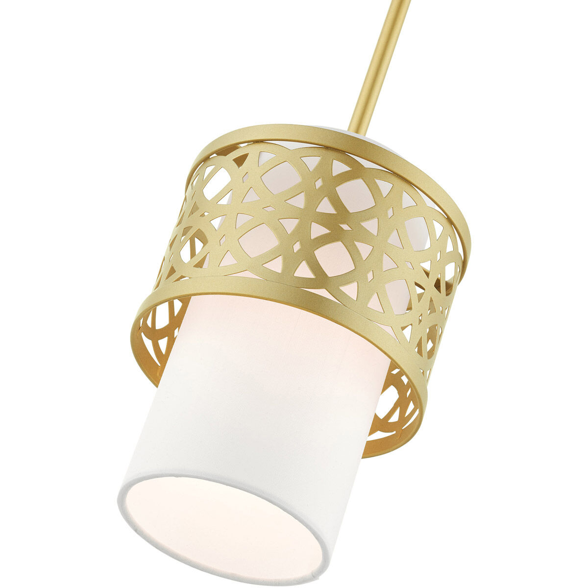 Calinda 1 Light 7 inch Soft Gold Mini Pendant Ceiling Light
