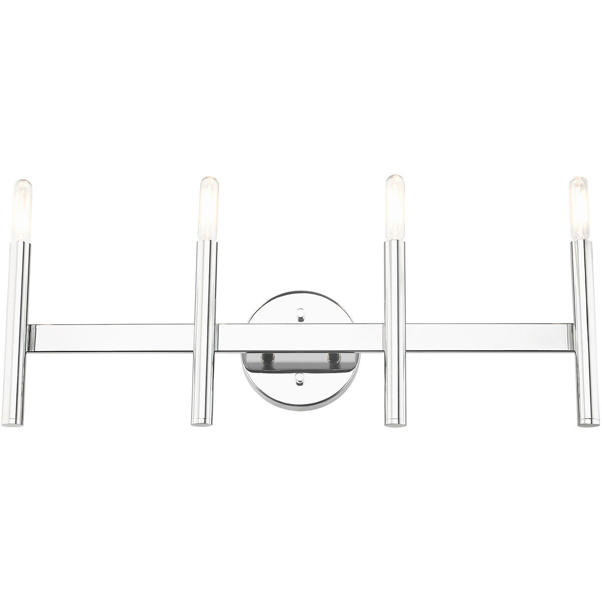 Copenhagen 4 Light 24 inch Polished Chrome ADA Vanity Sconce Wall Light