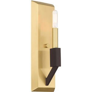 Beckett 1 Light 5 inch Satin Brass & Bronze ADA ADA Wall Sconce Wall Light