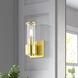 Quincy 1 Light 4.75 inch Satin Brass ADA Wall Sconce Wall Light