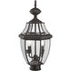 Monterey 2 Light 22 inch Bronze Outdoor Post Top Lantern