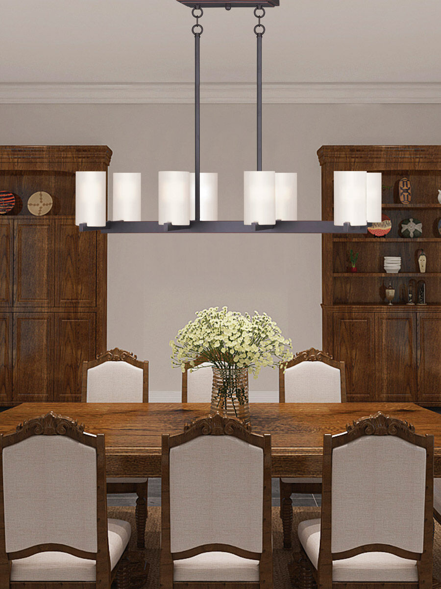 Astoria 8 Light 18 inch Olde Bronze Chandelier Ceiling Light