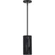 Acordia 1 Light 5.13 inch Black Mini Pendant Ceiling Light
