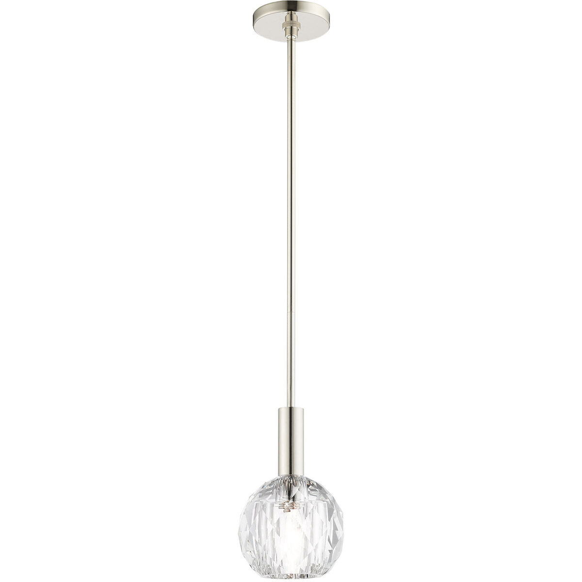 Whitfield 1 Light 7 inch Polished Nickel Pendant Ceiling Light