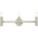Copenhagen 3 Light 24 inch Brushed Nickel ADA Bath Vanity Wall Light