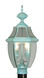 Monterey 2 Light 22 inch Verdigris Outdoor Post Top Lantern