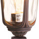 Oxford 1 Light 15.5 inch Imperial Bronze Outdoor Post Top Lantern