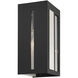 Lafayette 1 Light 9 inch Black Outdoor ADA Wall Lantern