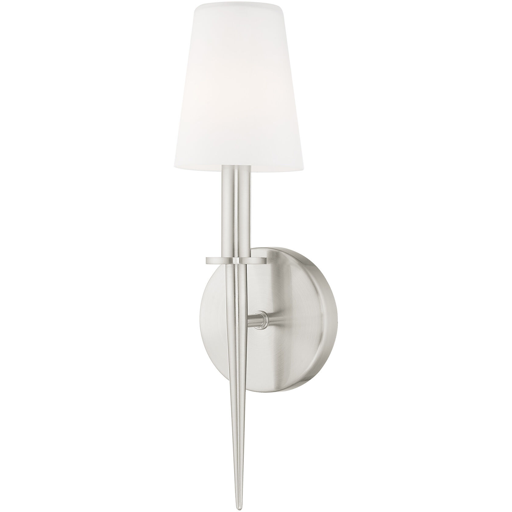 Witten 1 Light 4 inch Brushed Nickel ADA ADA Wall Sconce Wall Light