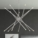 Soho 14 Light 40 inch Brushed Nickel Foyer Chandelier Ceiling Light