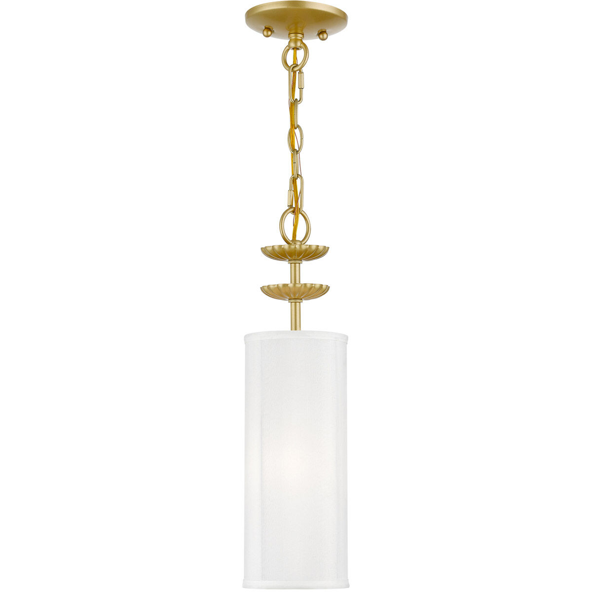 Brookdale 1 Light 5.13 inch Soft Gold Mini Pendant Ceiling Light
