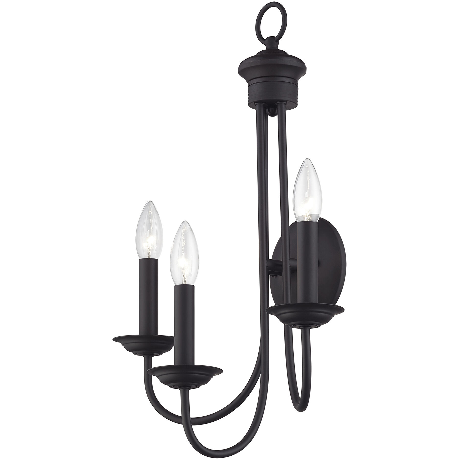 Estate 3 Light 14 inch Bronze Wall Sconce Wall Light