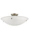 Oasis 4 Light 24 inch Brushed Nickel Semi-Flush Mount Ceiling Light