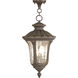 Oxford 3 Light 11 inch Imperial Bronze Outdoor Pendant Lantern