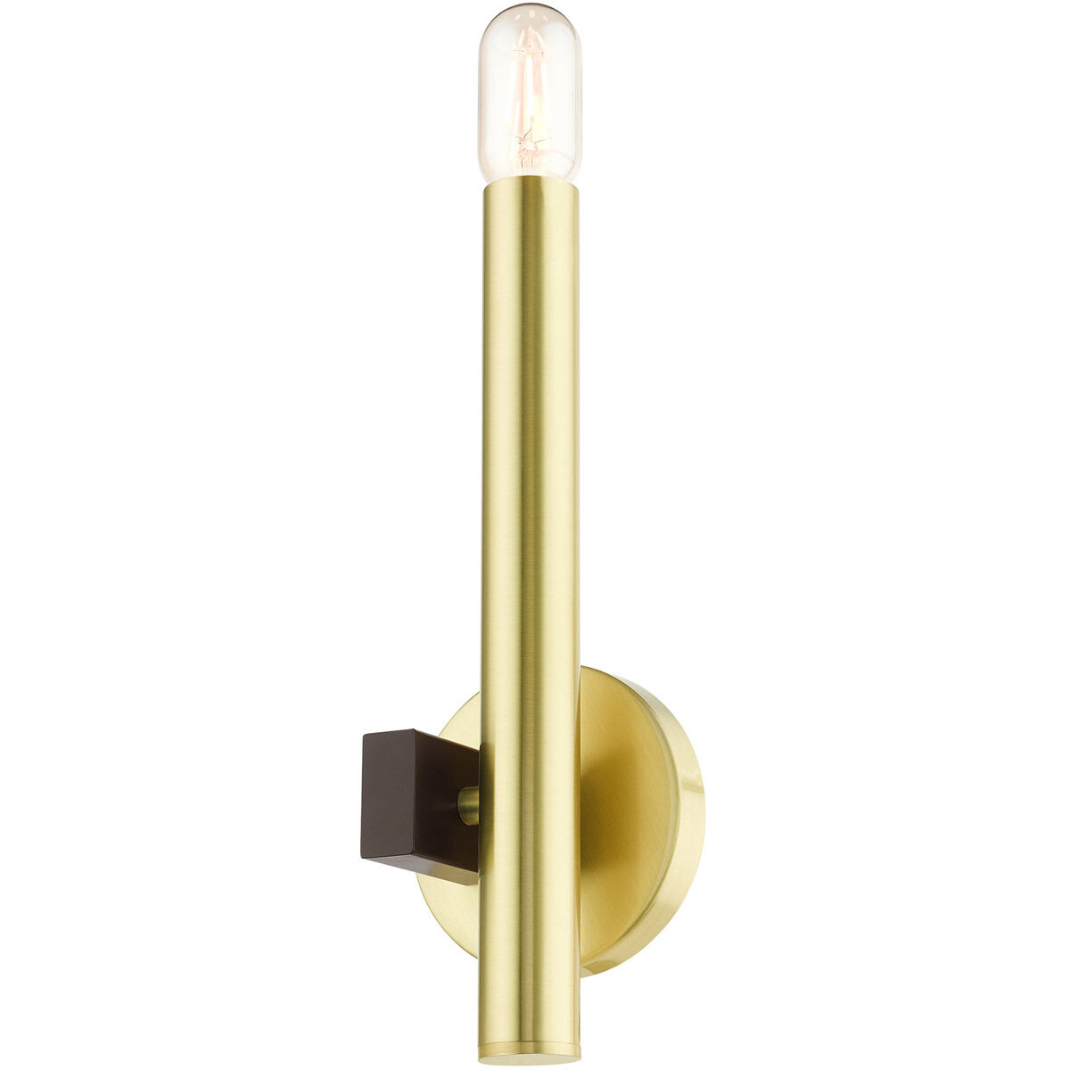 Helsinki 1 Light 5 inch Satin Brass ADA ADA Single Sconce Wall Light