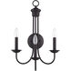 Estate 3 Light 14 inch Bronze Wall Sconce Wall Light