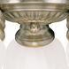 Edgemont 3 Light 16 inch Antique Brass Semi-Flush Ceiling Light