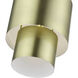 Zolana 1 Light 8.5 inch Antique Brass Mini Pendant Ceiling Light