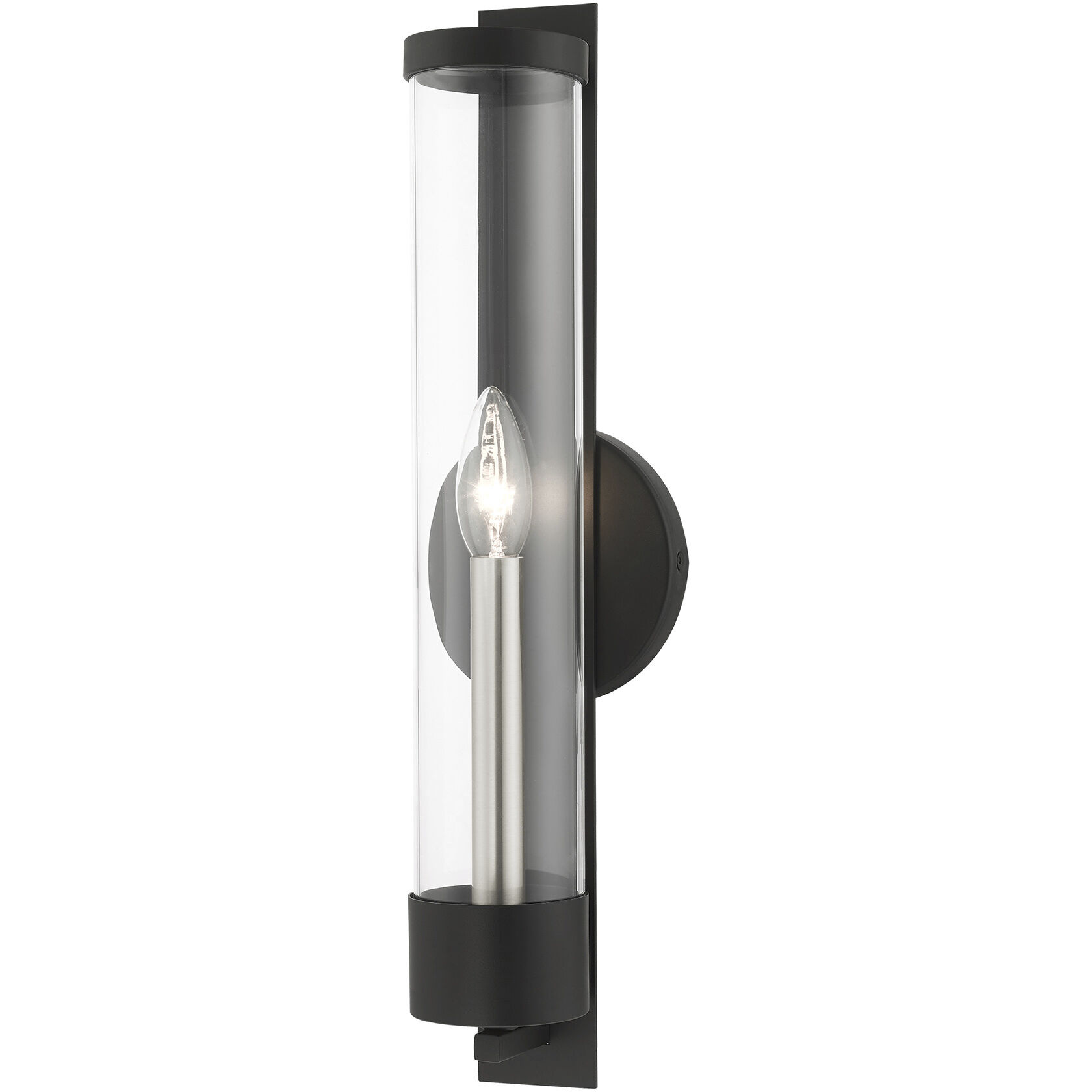 Castleton 1 Light 5 inch Black ADA ADA Single Sconce Wall Light