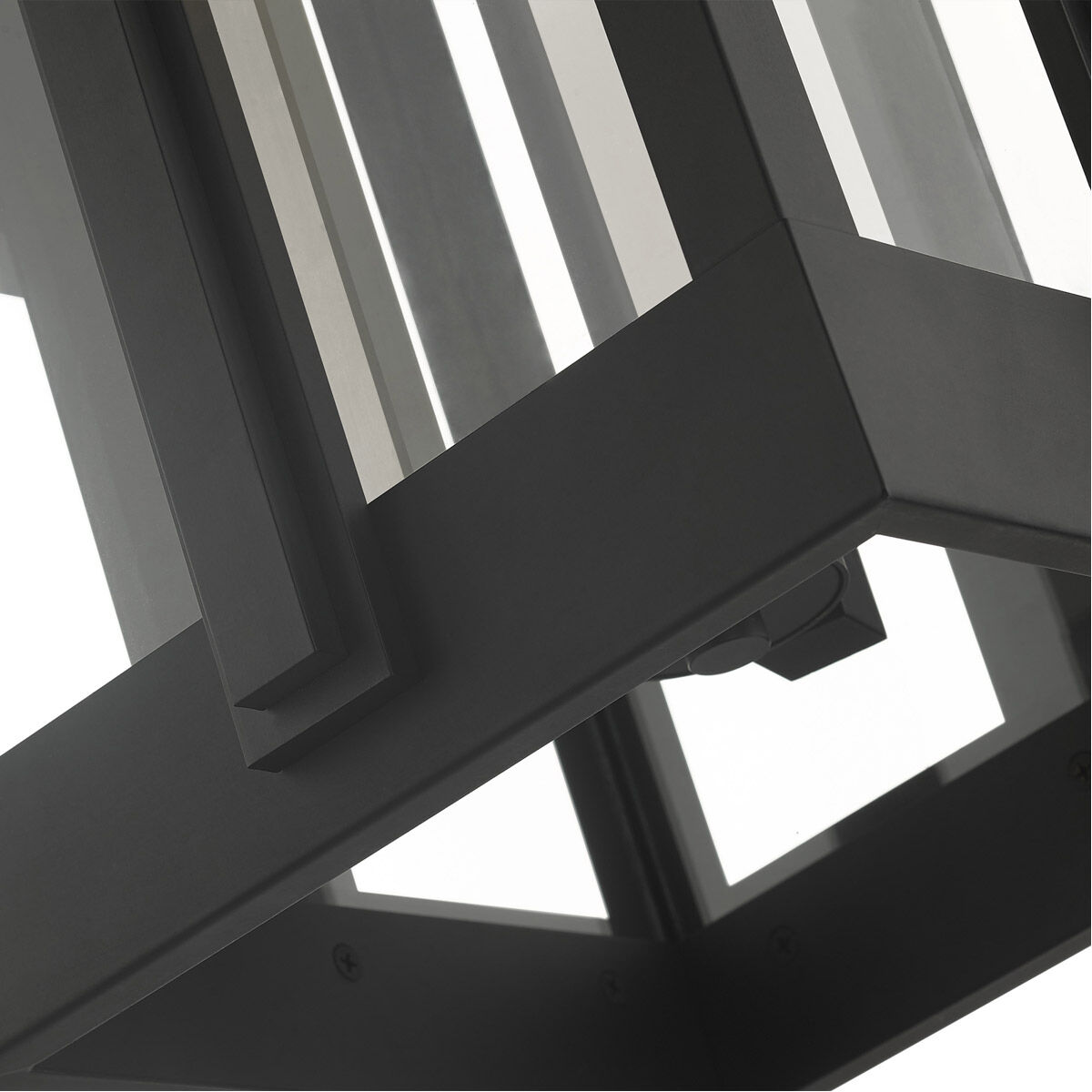 Lexington 3 Light 23 inch Black Outdoor Wall Lantern