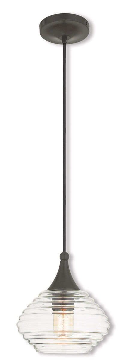 Art Glass 1 Light 8.25 inch Mini Pendant