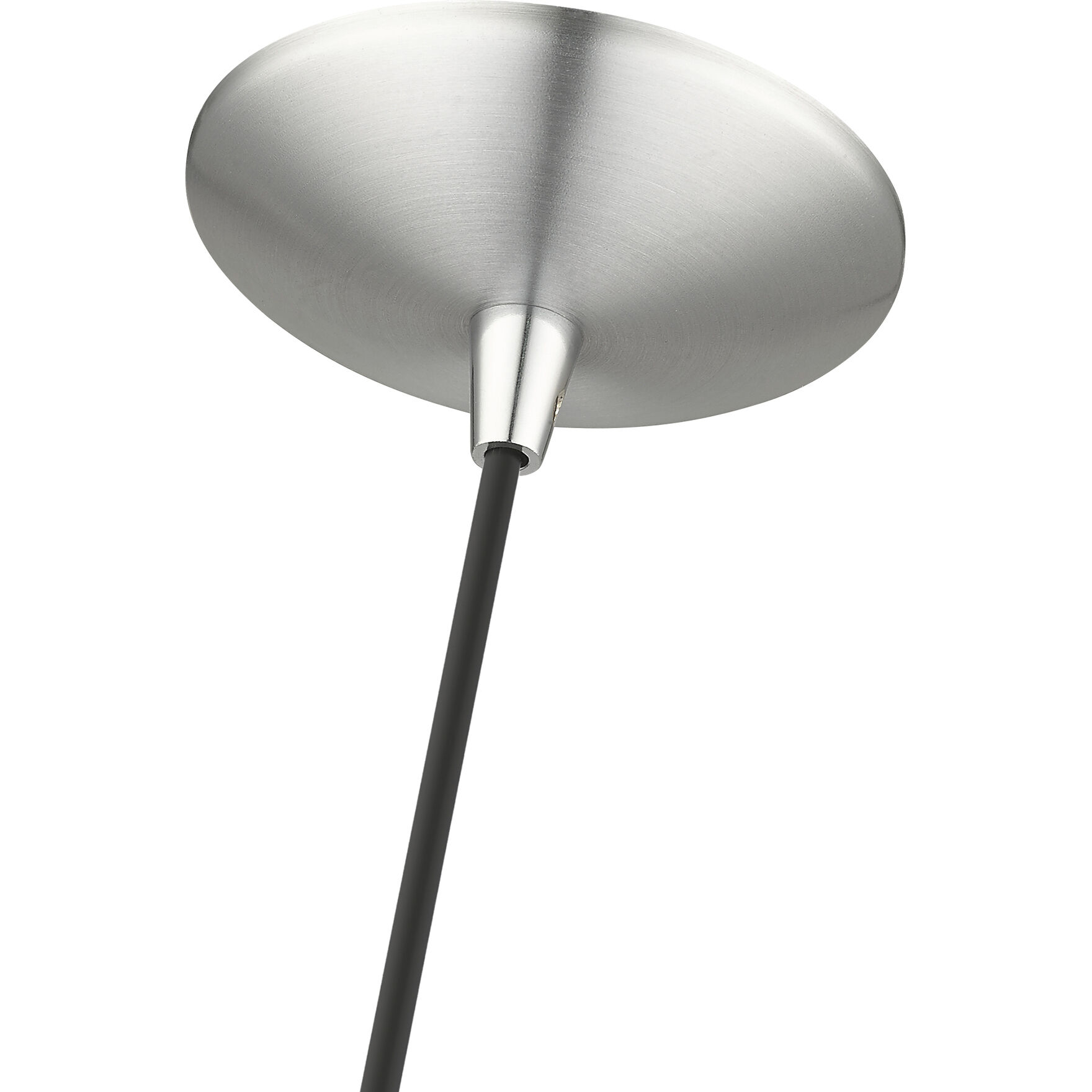 Dulce 1 Light 10 inch Brushed Aluminum with Polished Chrome Accents Pendant Ceiling Light