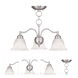 Essex 3 Light 20 inch Brushed Nickel Convertible Dinette Chandelier/Ceiling Mount Ceiling Light