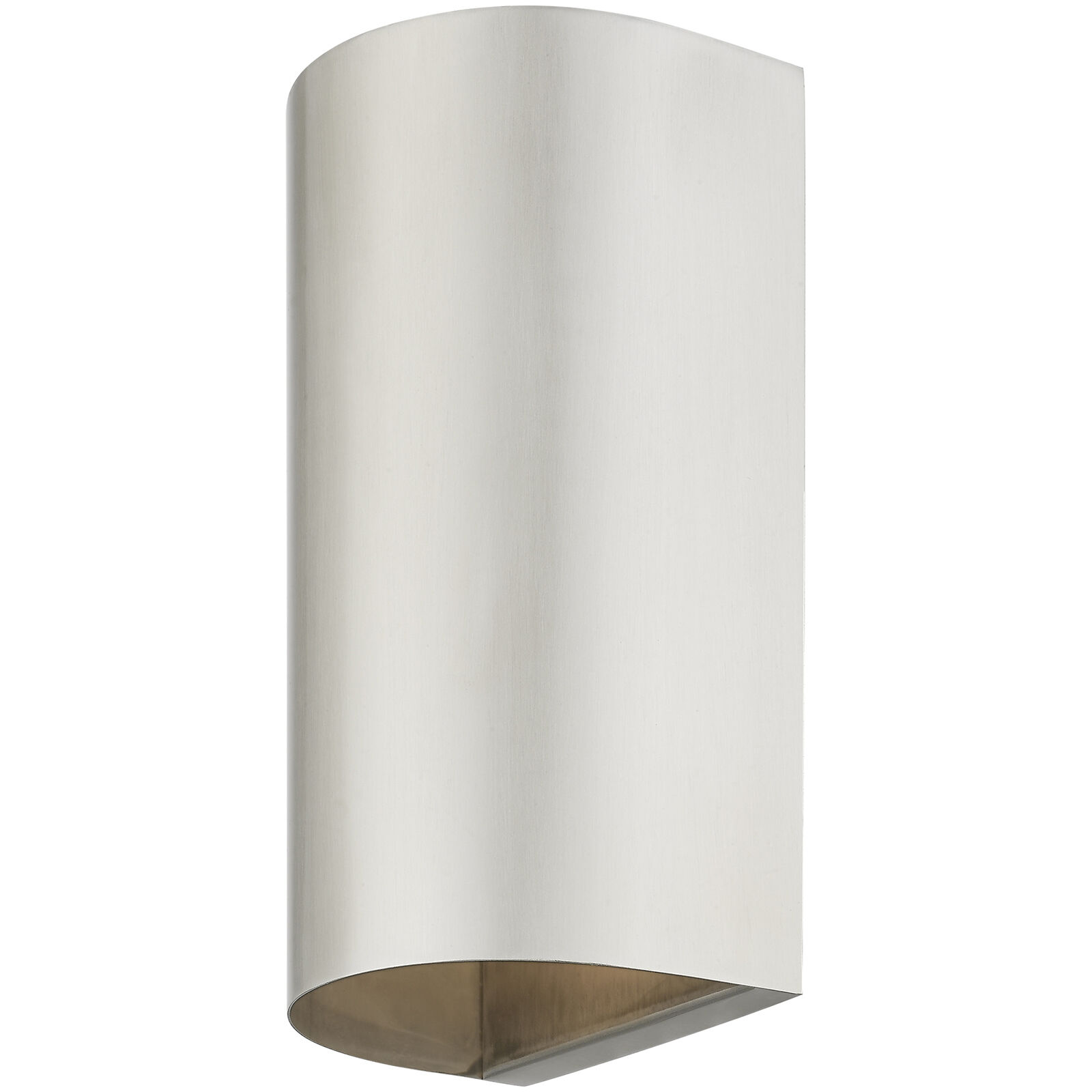 Bond 1 Light 10 inch Brushed Nickel Outdoor / Indoor Sconce, Medium