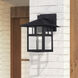 Crestlake 1 Light 11.5 inch Textured Black Outdoor Wall Lantern