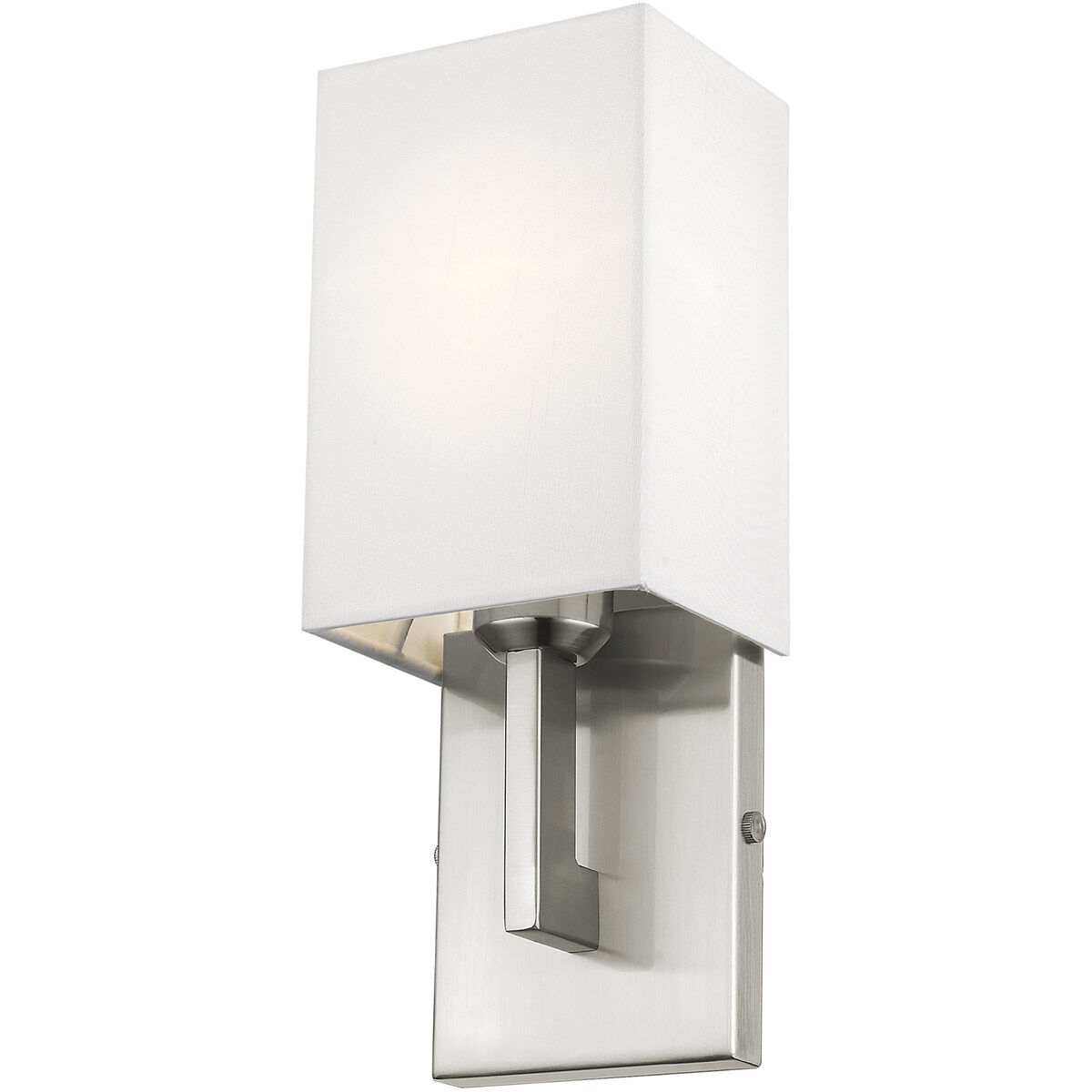 Hollborn 1 Light 5 inch Brushed Nickel ADA Wall Sconce Wall Light