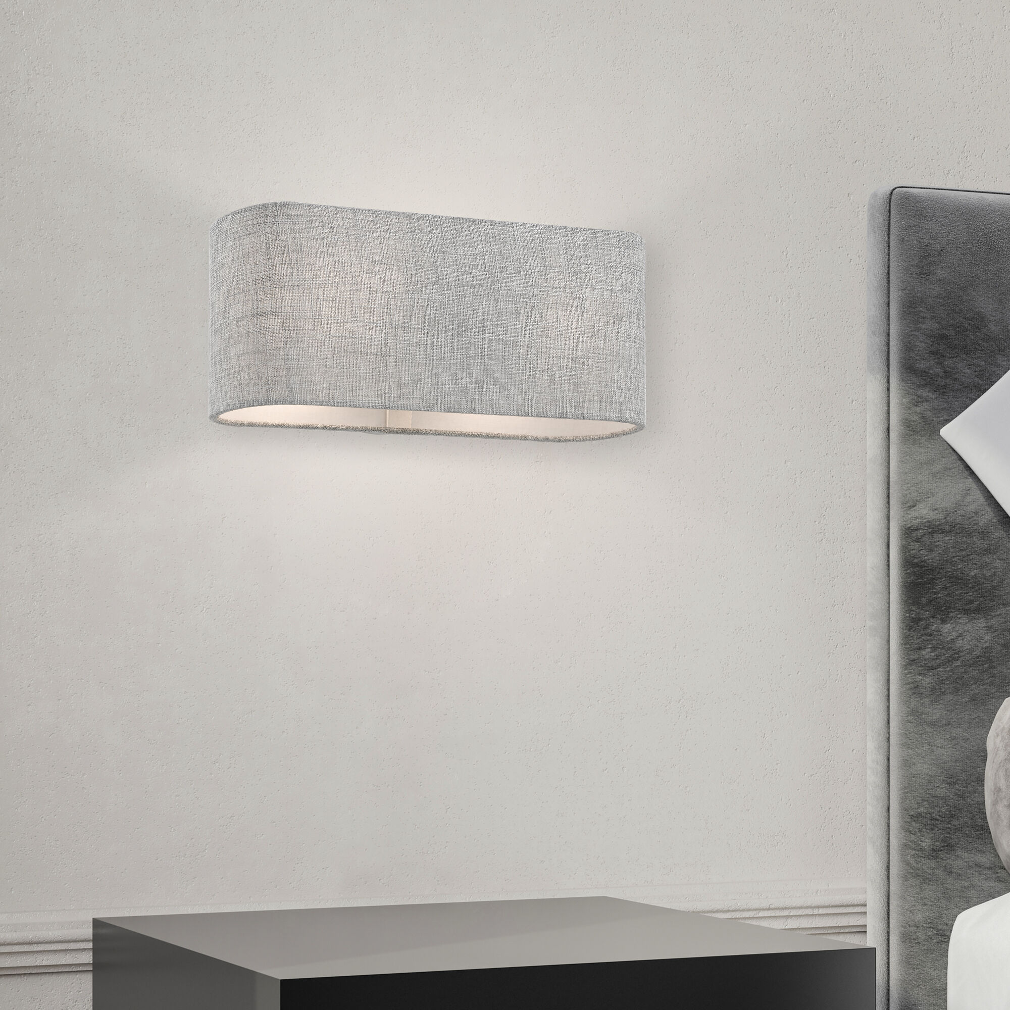 Dakota 2 Light 13 inch Brushed Nickel ADA Sconce Wall Light