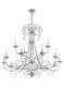 Daphne 15 Light 36 inch Polished Chrome Foyer Chandelier Ceiling Light