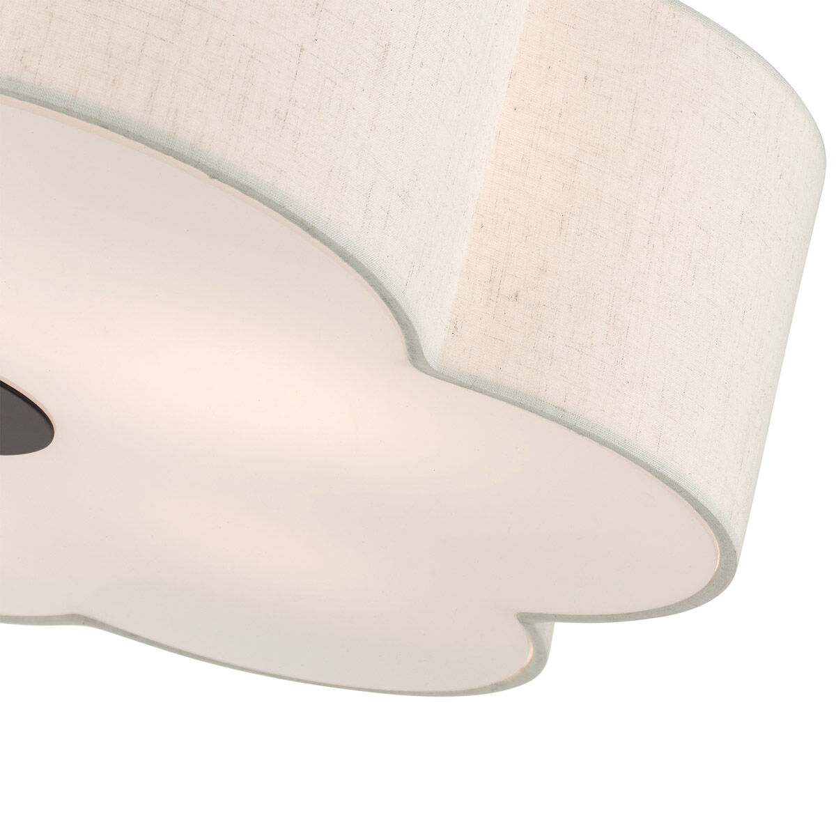 Solstice 5 Light 22 inch English Bronze Semi Flush Ceiling Light