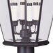 Georgetown 4 Light 29 inch Bronze Outdoor Post Top Lantern