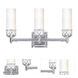 Westfield 3 Light 17.5 inch Polished Chrome Bath Vanity Wall Light