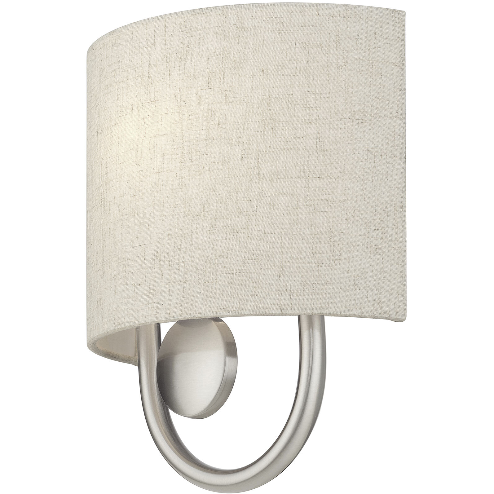 Stratton 1 Light 9 inch Brushed Nickel ADA Wall Sconce Wall Light