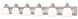 Springfield 6 Light 48.00 inch Bathroom Vanity Light
