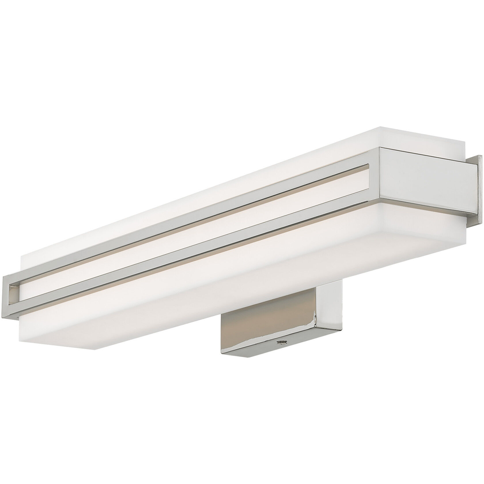 Fulton LED 4 inch Polished Chrome ADA Bath Vanity Wall Light