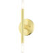 Copenhagen 2 Light 16 inch Satin Brass ADA ADA Sconce Wall Light