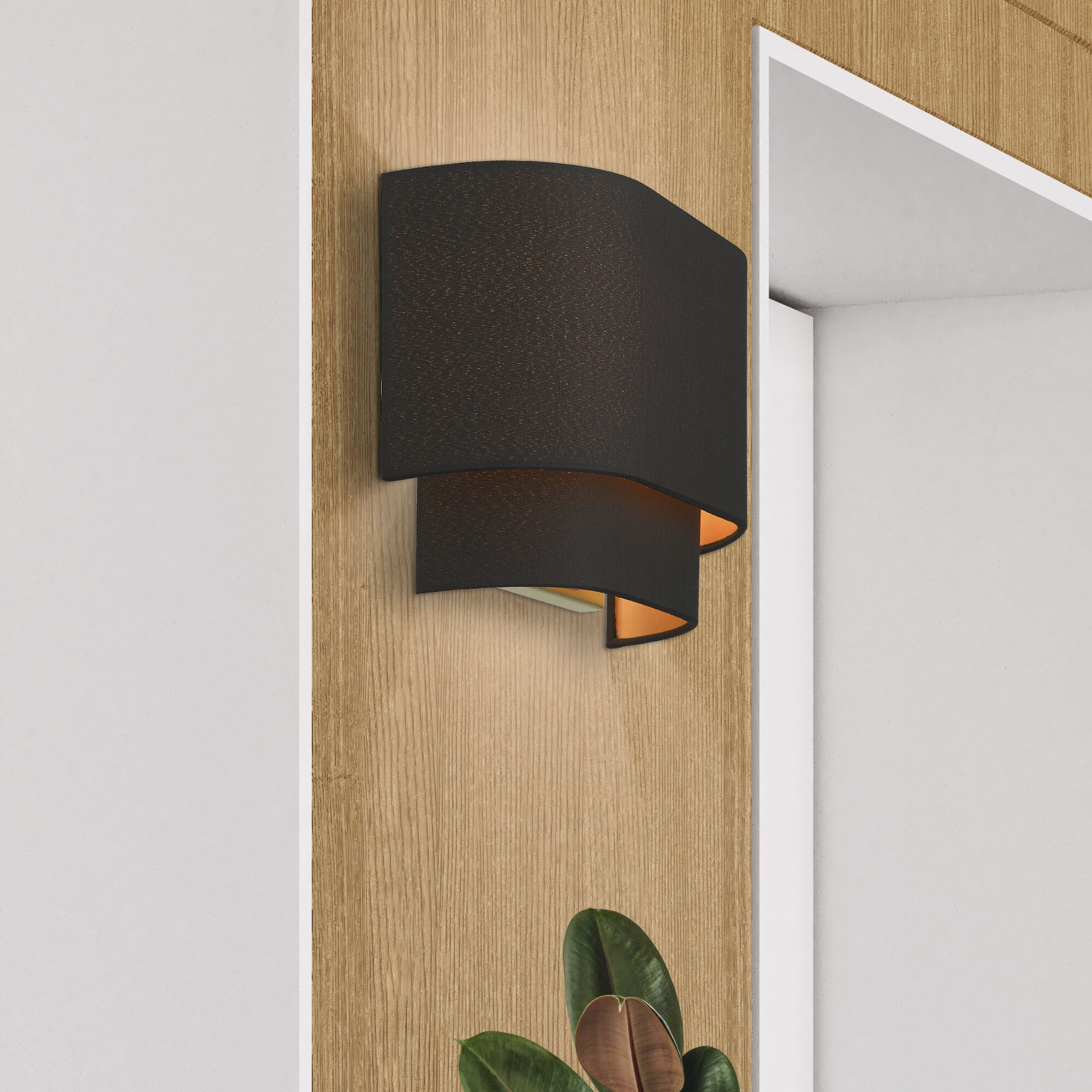 Sentosa 2 Light 13 inch Black ADA Wall Sconce Wall Light