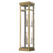 Hopewell 2 Light 22 inch Antique Brass Outdoor Wall Lantern 