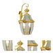 Monterey 2 Light 20.25 inch Polished Brass Outdoor Wall Lantern