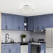 Manorwood 5 Light 28 inch Bronze Semi-Flush Ceiling Light