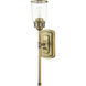 Lawrenceville 1 Light 5 inch Antique Brass Single Sconce Wall Light