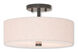 Meridian 2 Light 13.00 inch Semi-Flush Mount