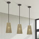 Florell 1 Light 8 inch English Bronze Pendant Ceiling Light