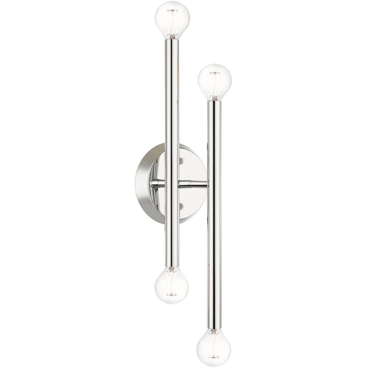 Soho 4 Light 5 inch Polished Chrome ADA Sconce Wall Light