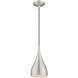 Allison 1 Light 6.25 inch Brushed Aluminum Mini Pendant Ceiling Light